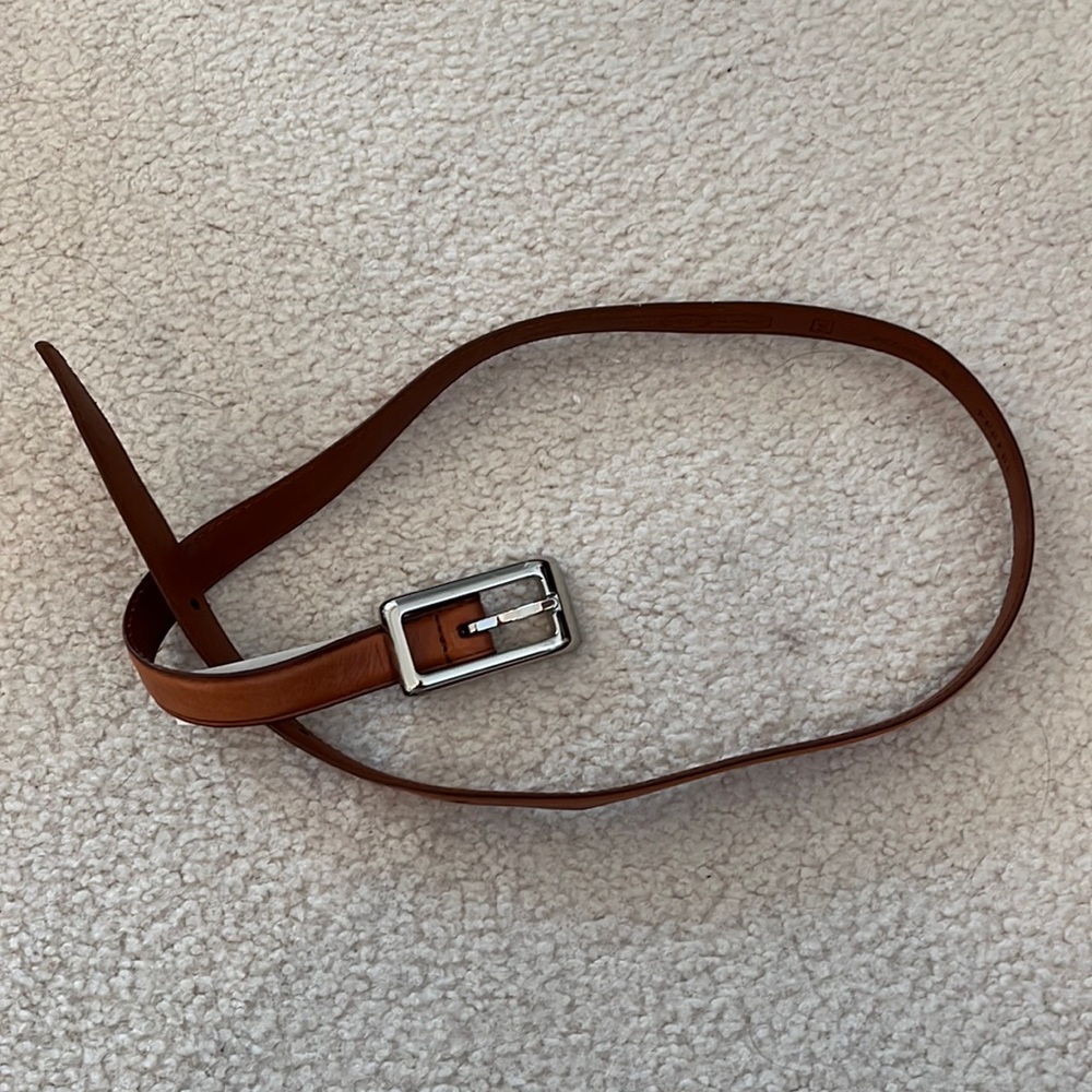 Fossil Brown Leather Belt